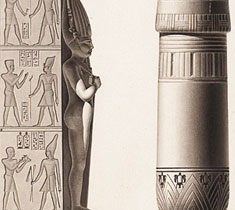 Dateils MIT NAPOLEON IN ÄGYPTEN  DIE ZEICHNUNGEN DES JEAN-BAPTISTE LEPèRE
