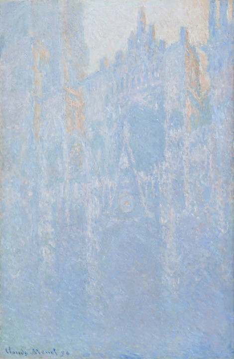 Claude Monet, Die Kathedrale von Rouen im Morgennebel, 1894, Öl auf Leinwand, 100 x 65 cm, Museum Folkwang, Essen
