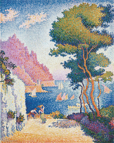 Paul Signac (Paris 1863 – 1935 Paris): Capo di Noli, 1898. Oil on canvas, 93,5 x 75 cm. Fondation Corboud, WRM Dep. FC 682. Photo: Rheinisches Bildarchiv Köln