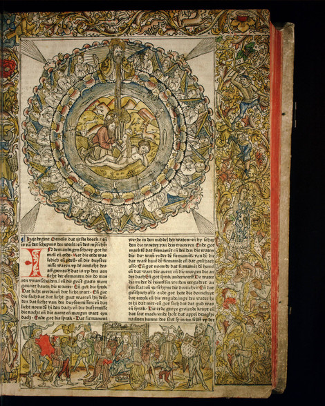 Biblica Sacra Tom. I (Kölner Bilderbibel), 1478/1479, Universitäts- und Stadtbibliothek Köln, Foto: USB