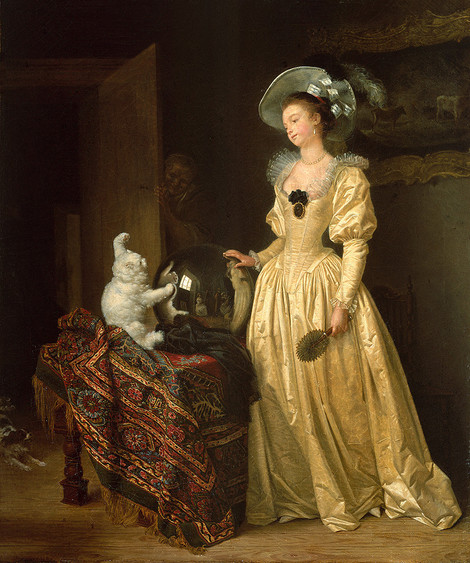Jean Honoré Fragonard (Grasse 1732 – 1806 Paris) and Marguerite Gérard (Grasse 1761 – 1837 Paris): The Angora Cat, c. 1783 – 85, oil on canvas, 65 x 53.5 cm. Acquired in 2011 as a gift from the city of Cologne to mark the Museum’s sesquicentennial. Inv. no. WRM 3652. Photo: Rheinisches Bildarchiv