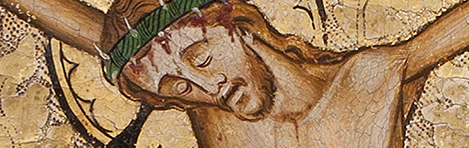 Kölnisch, um 1350: Triptychon mit Darstellung der Heilsgeschichte