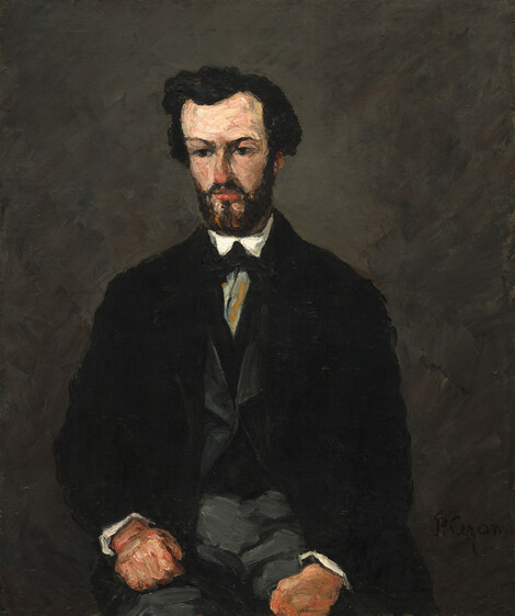 Paul Cézanne, Antony Valabrègue, 1866, Öl auf Leinwand, National Gallery of Art, Washington, Collection of Mr. and Mrs. Paul Mellon, © Foto: Courtesy National Gallery of Art, Washington