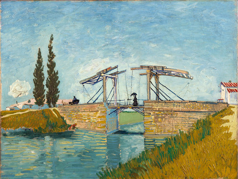 Vincent van Gogh (Groot Zundert 1853 – 1890 Auvers-sur-Oise): Die Brücke bei Arles, 1888. Öl auf Leinwand, 49,5 x 64,5 cm. Erworben 1911. WRM 1197. Foto: Rheinisches Bildarchiv Köln