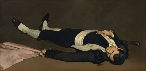 Édouard Manet, Der tote Torero, ca. 1864, Öl auf Leinwand, National Gallery of Art, Washington, Widener Collection, 1942.9.40, © Foto: Widener Collection, Courtesy National Gallery of Art, Washington