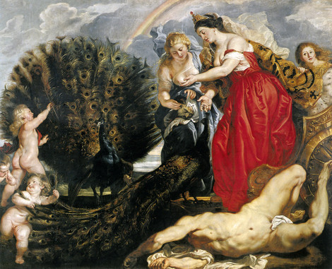 Peter Paul Rubens (Siegen 1577 – 1640 Antwerpen): Juno und Argus, um 1610, Öl auf Leinwand, 249 x 296 cm. Geschenk Kölner Kunstfreunde, 1894. Inv. Nr. WRM 1040. Foto: Rheinisches Bildarchiv Köln