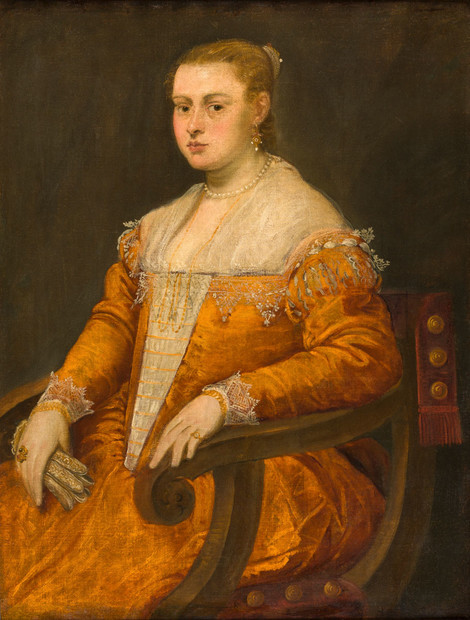 Jacopo Tintoretto, Porträt einer jungen Dame, um 1553, Öl auf Leinwand, 103 x 79 cm, Rijksdienst voor het Cultureel Erfgoed, Amersfoort, Foto: © The Cultural Heritage Agency of the Netherlands