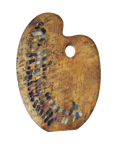 Röntgenaufnahme von Rembrandt-Gemälde macht übermalte Stellen sichtbar, Abteilung Kunsttechnologie und Restaurierung im Wallraf, Foto: RBA Köln