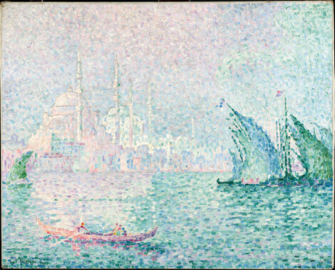 Paul Signac (1863–1935), Konstantinopel: Yeni Djami, 1909, WRM & FC, Köln – Dauerleihgabe der Stiftung Kunst im Landesbesitz (NRW)