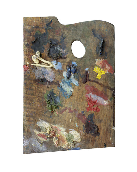 Rembrandt (Harmensz. van Rijn), Selbstbildnis als Zeuxis, um 1662, Öl auf Leinwand, Wallraf-Richartz-Museum & Fondation Corboud, Foto RBA Köln