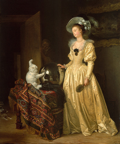Jean Honoré Fragonard (Grasse 1732 – 1806 Paris) and Marguerite Gérard (Grasse 1761 – 1837 Paris): The Angora Cat, c. 1783 – 85. Oil on canvas, 65 x 53.5 cm. Acquired in 2011 as a gift from the city of Cologne to mark the Museum’s sesquicentennial. WRM 3652. Photo: Rheinisches Bildarchiv
