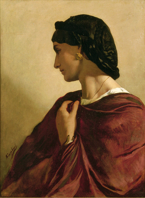Anselm Feuerbach (Speyer 1829 – 1880 Venice): Nanna, 1861. Oil on canvas, 73.5 x 55.5 cm. Acquired in 1929. WRM 2372. Photo: Rheinisches Bildarchiv Köln