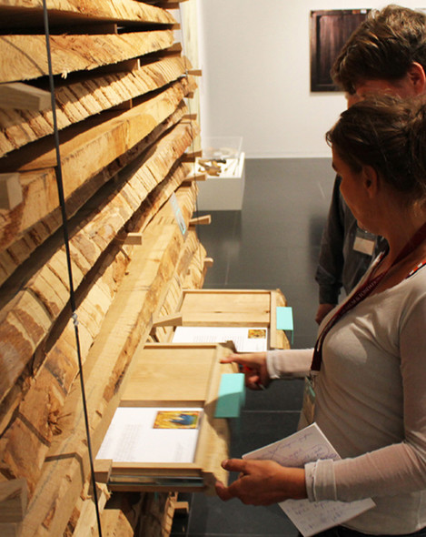 Ein Blick in die Ausstellung