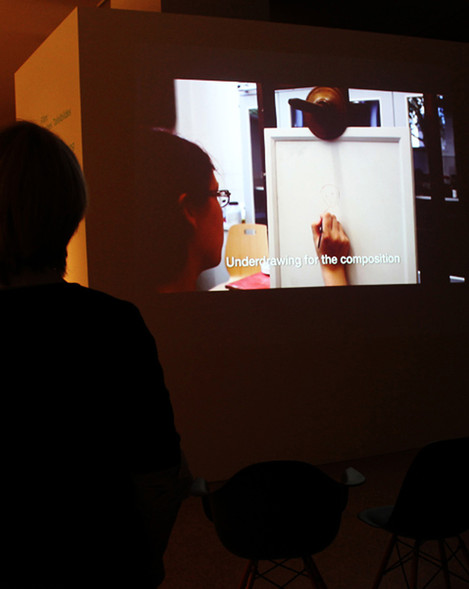 Ein Blick in die Ausstellung