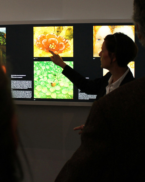Ein Blick in die Ausstellung