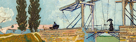 Vincent van Gogh: Die Zugbrücke, 1888